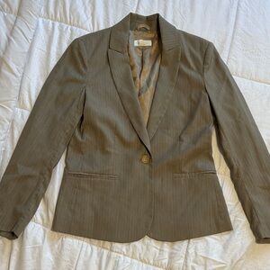 Barneys New York Classic Brown Blazer